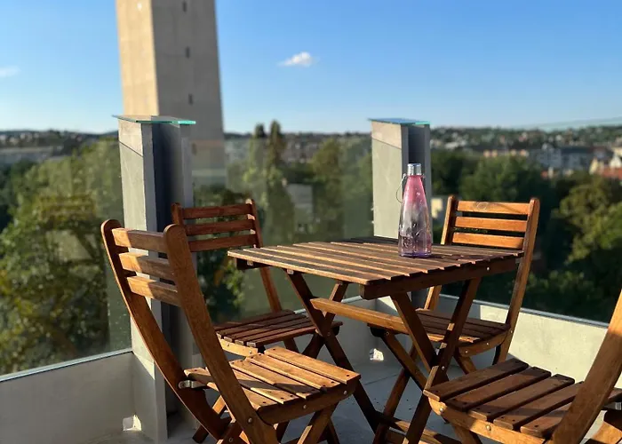 Luxury Penthouse With Giga Terrace In Buda Center Budapest