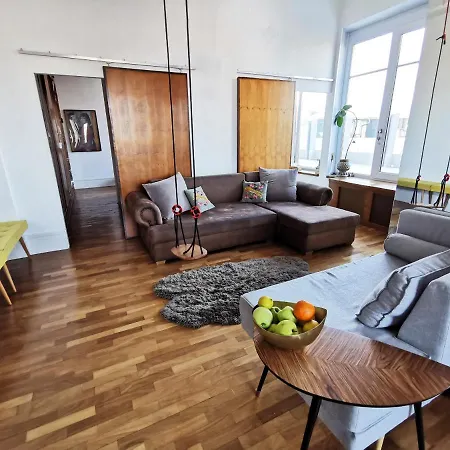 Apartmán Luxury Penthouse With Giga Terrace In Buda Center
