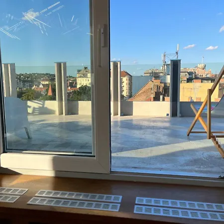 Apartament Luxury Penthouse With Giga Terrace In Buda Center *